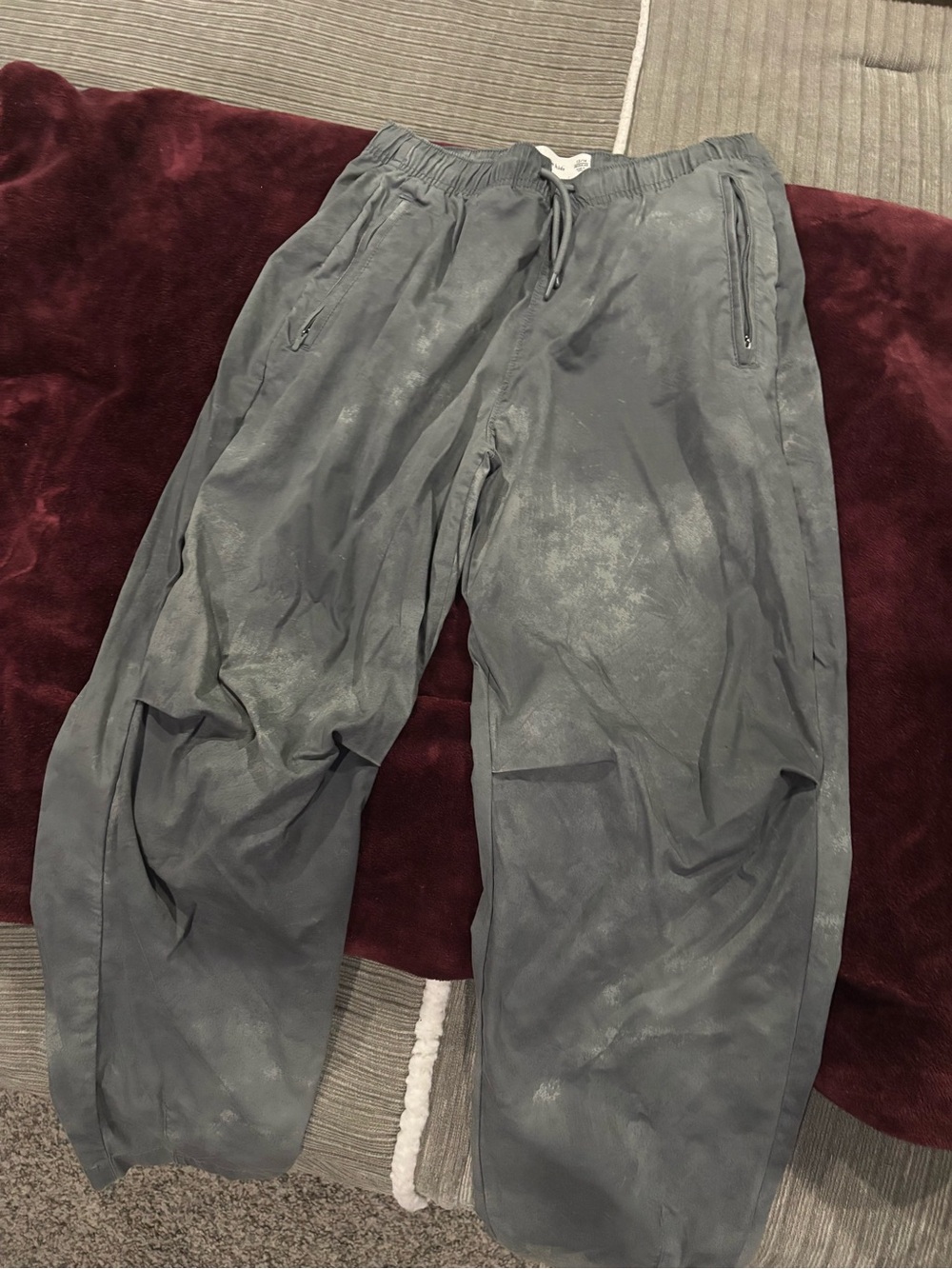 abercrombie kids Gray Drawstring Sweatpants
